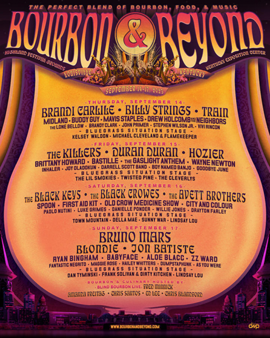 Bourbon & Beyond Festival: Brandi Carlile, The Killers, The Black Keys & Bruno Mars - 4 Day Pass at Bruno Mars Concert Tickets