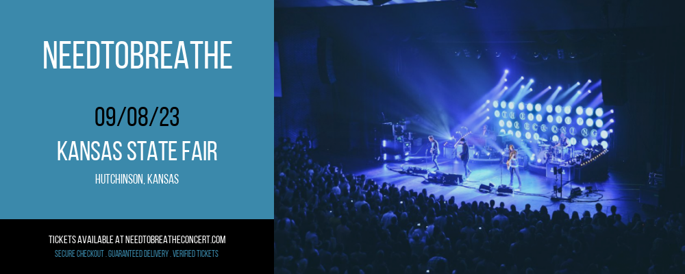 Needtobreathe at Needtobreathe Concert tickets Needtobreathe at Needtobreathe Concert