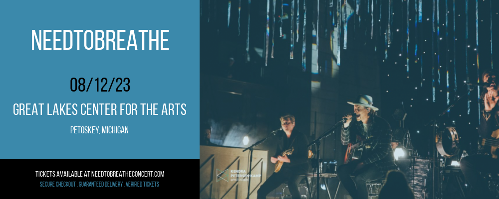 Needtobreathe at Needtobreathe Concert tickets Needtobreathe at Needtobreathe Concert