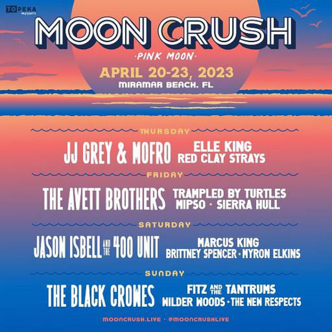Moon Crush - Saturday at Needtobreathe Concert